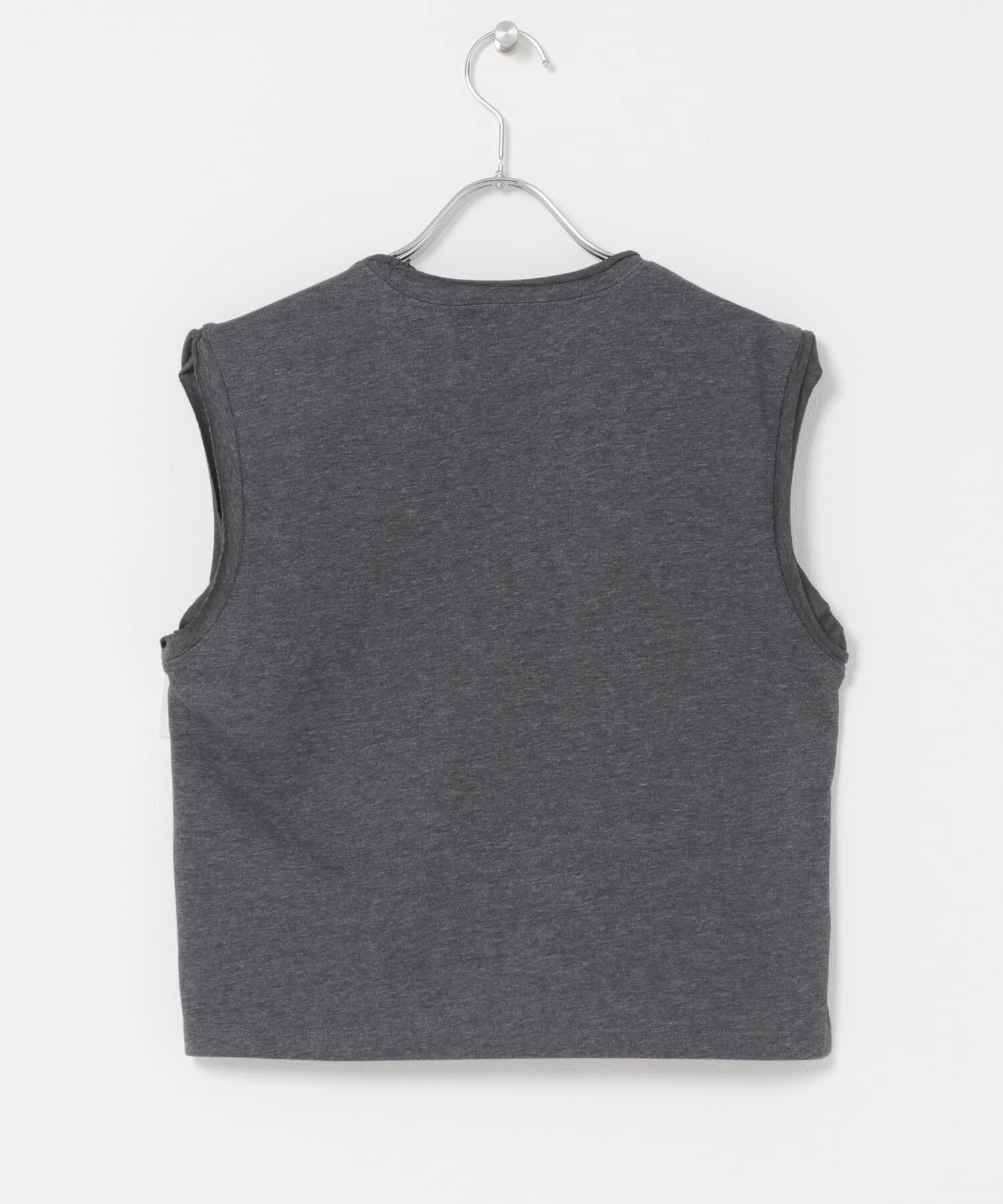 SENSE OF PLACE by URBAN RESEARCH「『汗ジミ防止』SKINProofノースリーブロールTシャツ」|タンクトップ|