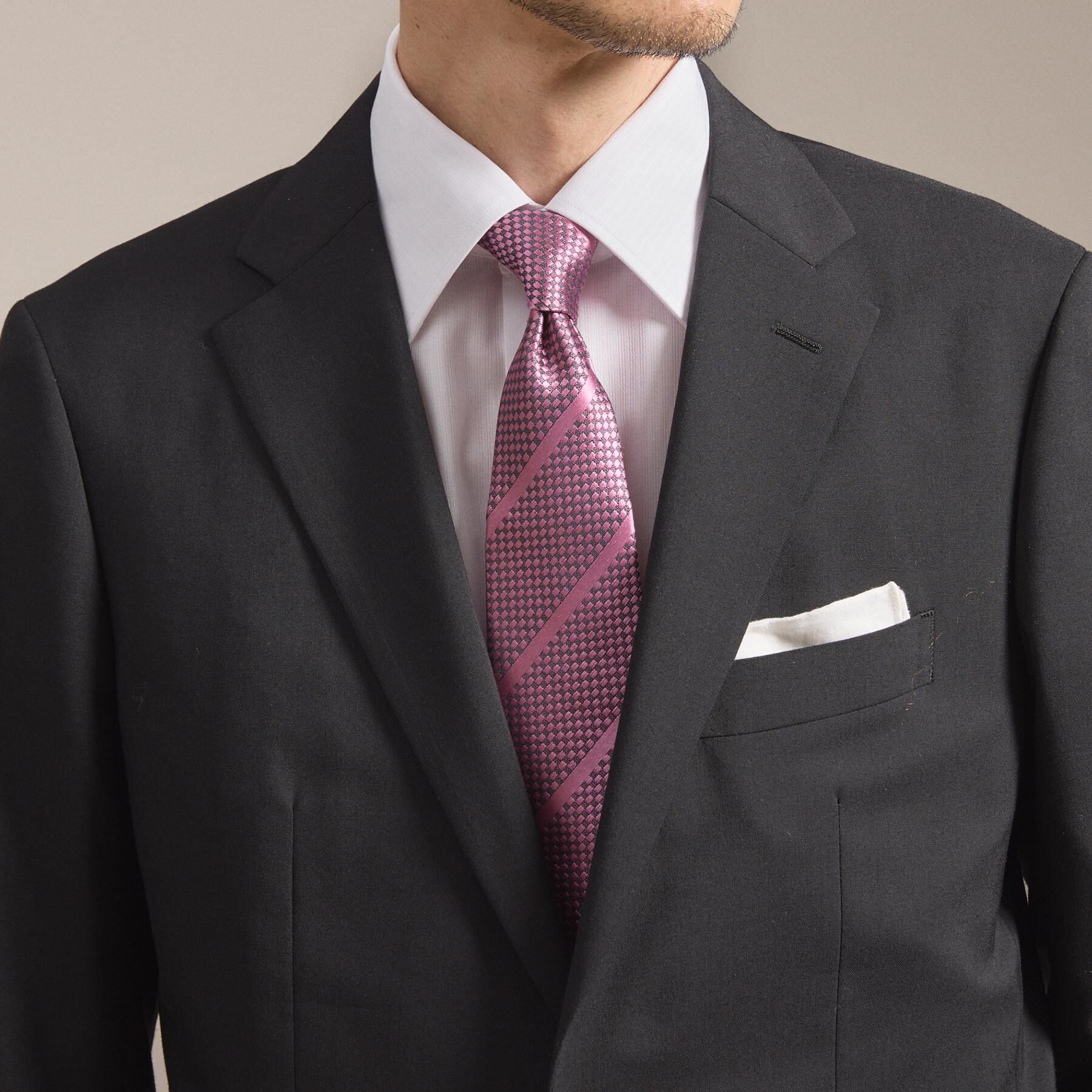 TAKEO KIKUCHI「タンザワシルク タッサーバスケット」|ネクタイ・蝶ネクタイ|