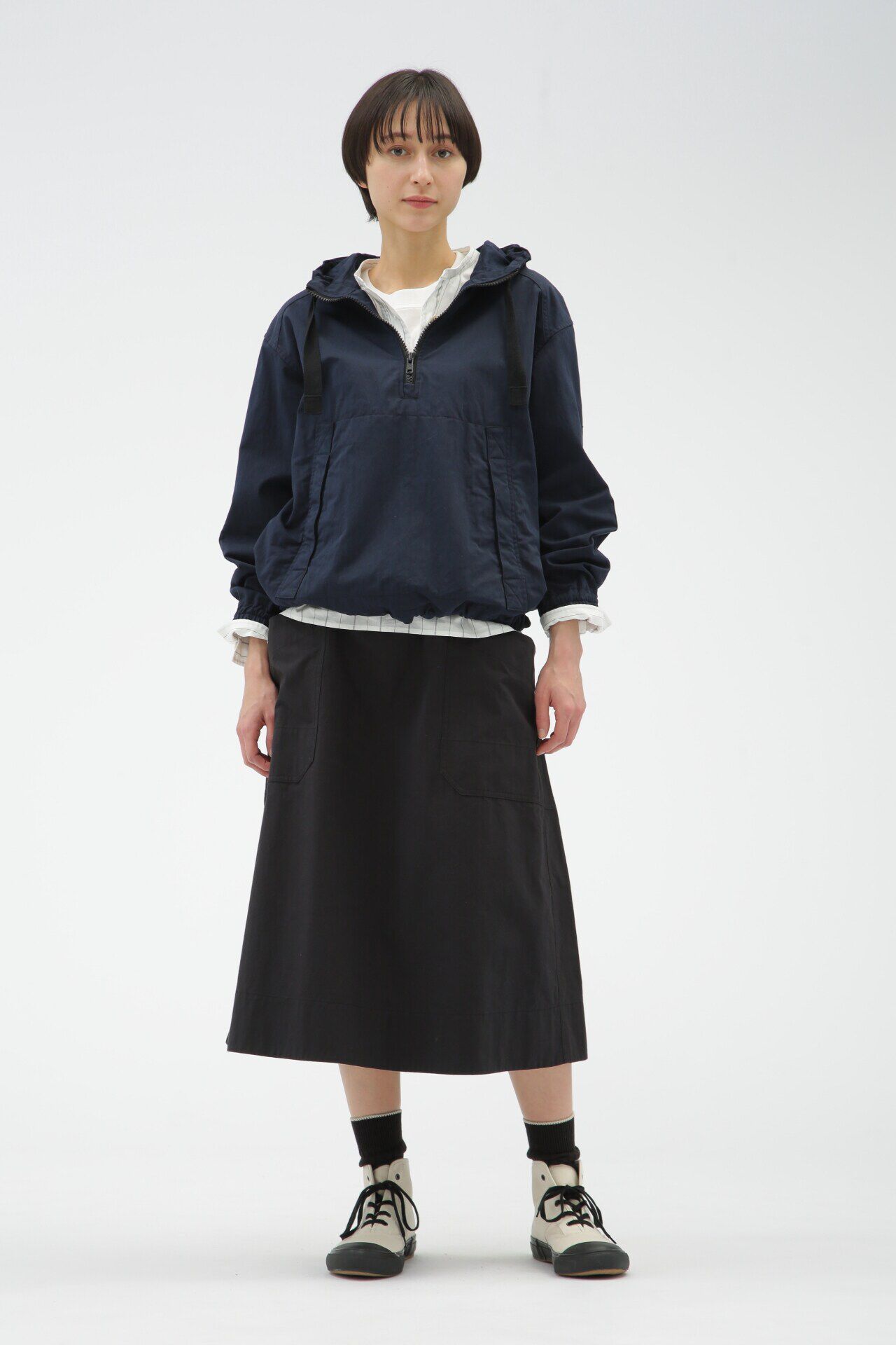 MHL.「GRAPHIC COTTON STRIPE」|シャツ・ブラウス|