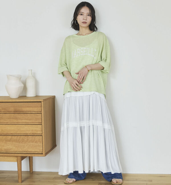Doux archives「シアーロゴプルオーバー」|Tシャツ・カットソー|