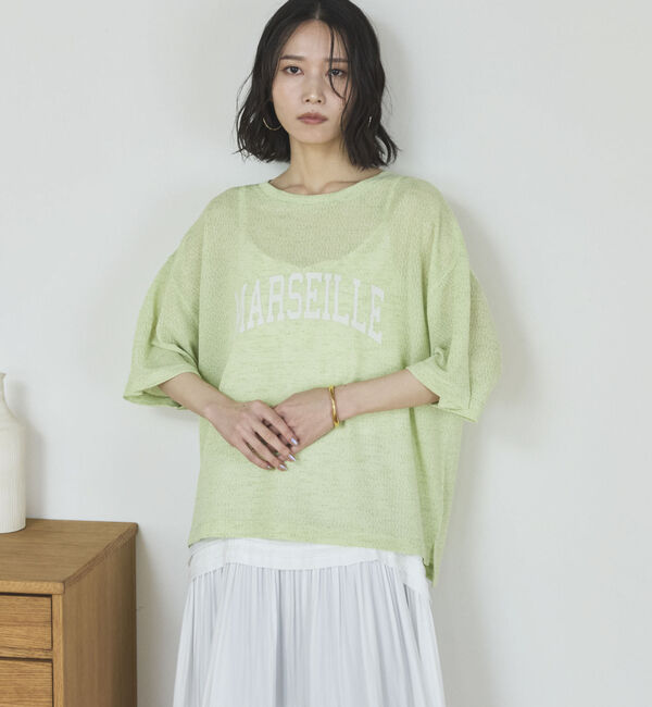 Doux archives「シアーロゴプルオーバー」|Tシャツ・カットソー|