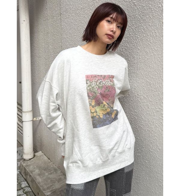 MURUA「フラワールーズスウェット」|スウェット・ジャージ|