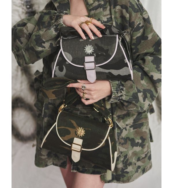 EVRIS「カモフラパイピイングショルダーBAG」|ショルダー・メッセンジャー|