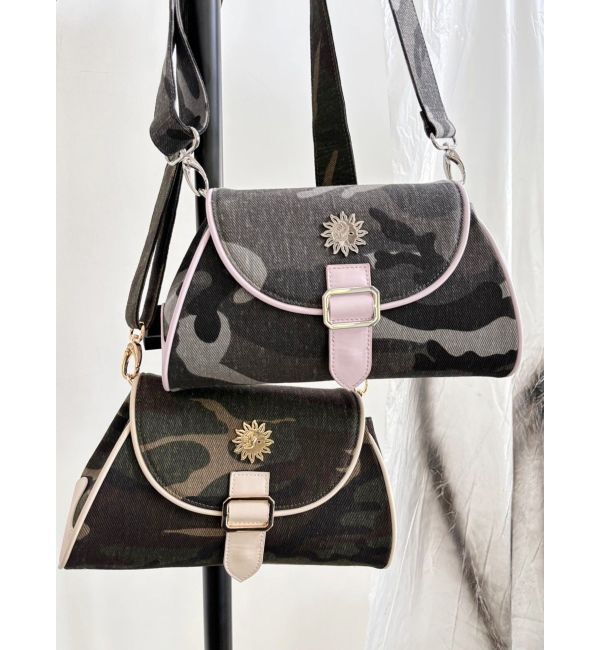 EVRIS「カモフラパイピイングショルダーBAG」|ショルダー・メッセンジャー|