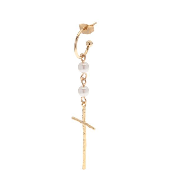 EVRIS「LONG CROSS MOTIF ピアス」|ピアス|