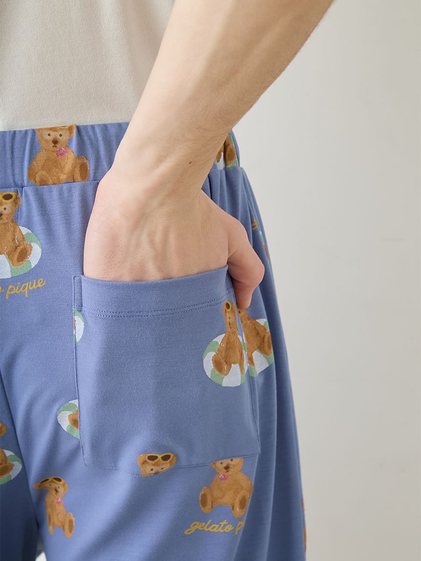 GELATO PIQUE HOMME「【HOMME】【接触冷感】サマーベア柄ハーフパンツ」|その他|