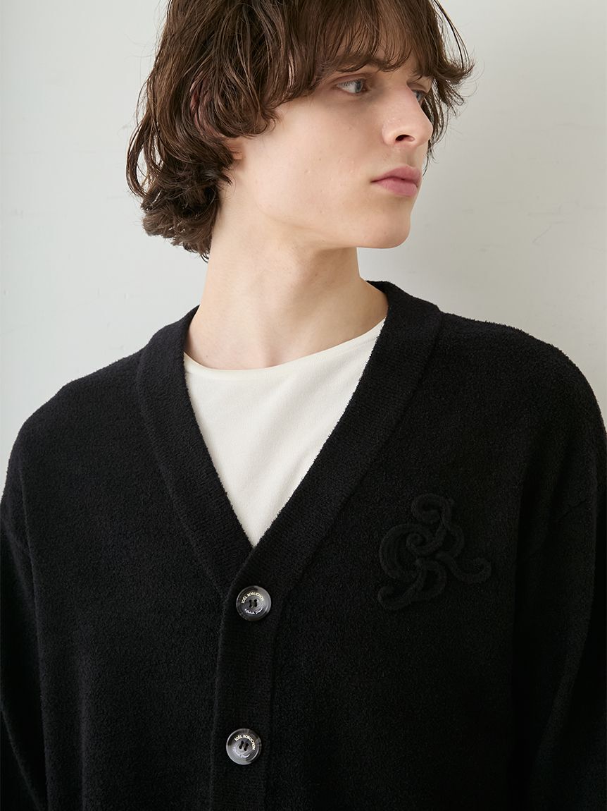 GELATO PIQUE HOMME「【JOEL ROBUCHON】【HOMME】【接触冷感】スムーズィーliteクールワンポイント刺繍カーディガン」|カーディガン|