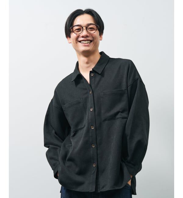  「ボストン型 メガネ | 中顔面短縮みえメガネ レザー調 ラバーテンプル 伊達メガネ CLASSIC レンズ交換券付」|メガネ|