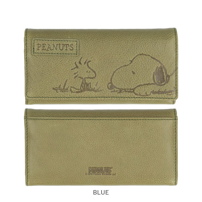 BACKYARD FAMILY「スヌーピー 財布 通販 PEANUTS FACE 長財布 長財布 ロングウォレット 長サイフ」|財布|