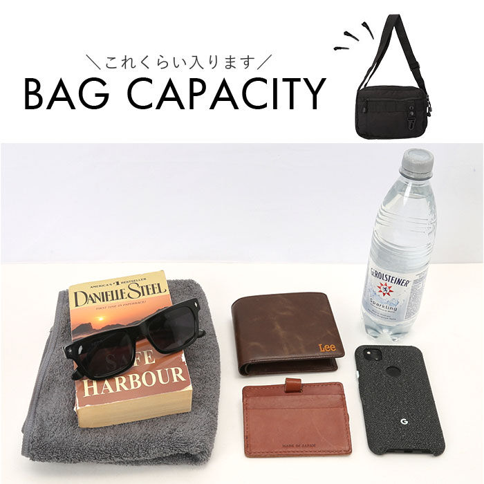 BACKYARD FAMILY「molle システム ショルダーバッグ 通販 ショルダーバック 斜めがけバッグ メンズ 大容量」|ショルダー・メッセンジャー|