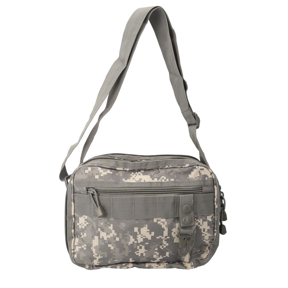 BACKYARD FAMILY「molle システム ショルダーバッグ 通販 ショルダーバック 斜めがけバッグ メンズ 大容量」|ショルダー・メッセンジャー|グレー1