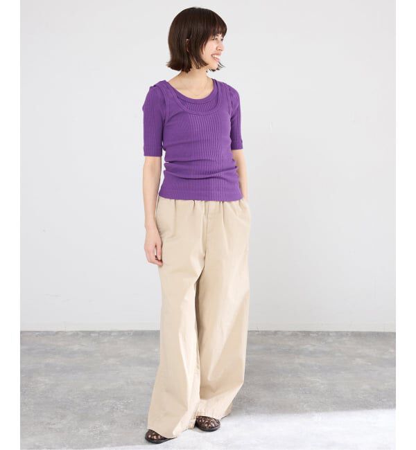 IENA「PURE SUGAR/ピュア シュガー 別注TEE SHIRT Tシャツ RANI」|Tシャツ・カットソー|