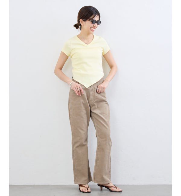 IENA「《予約》BLACK サマーコールパンツ」|その他|