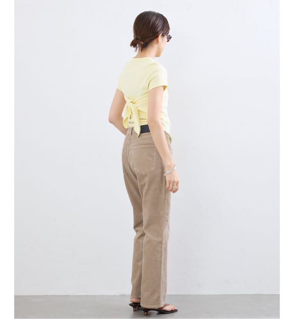IENA「《予約》BLACK サマーコールパンツ」|その他|
