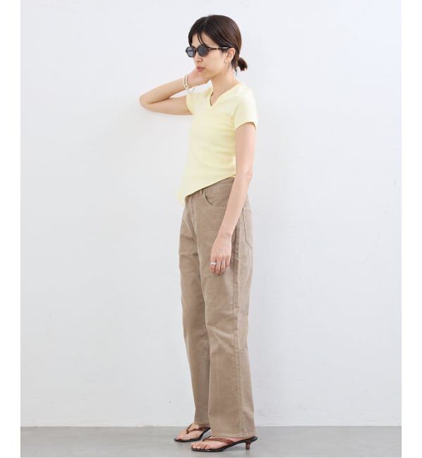 IENA「《予約》BLACK サマーコールパンツ」|その他|