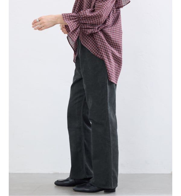 IENA「《予約》BLACK サマーコールパンツ」|その他|