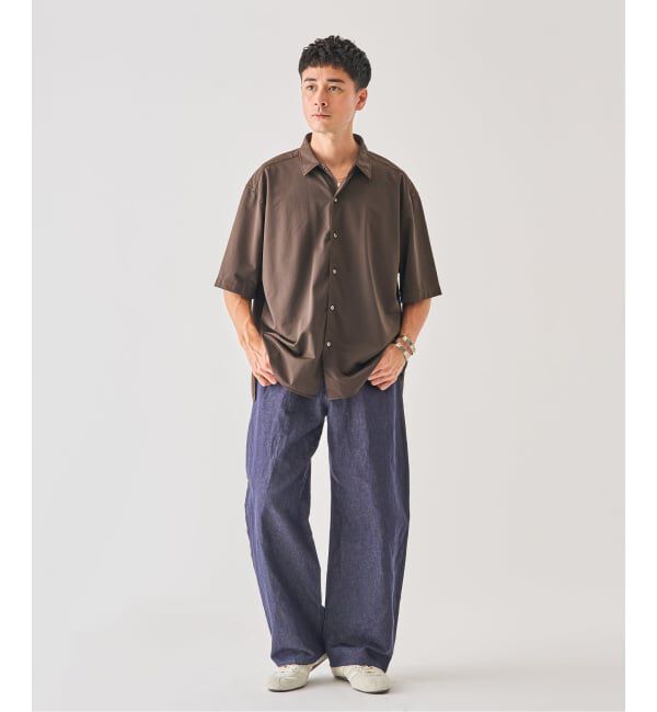 EDIFICE「Kanemasa Phil. (カネマサ フィル) 別注 36ゲージ Ny Atmsphr S/S シャツ」|シャツ・ブラウス|