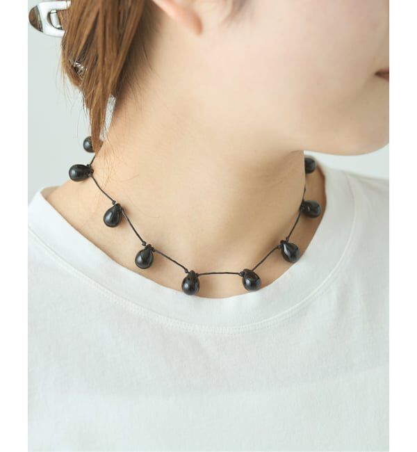 journal standard L'essage「SISI JOIA/シシジョイア NOUE necklace ネックレス」|ネックレス|ブラック