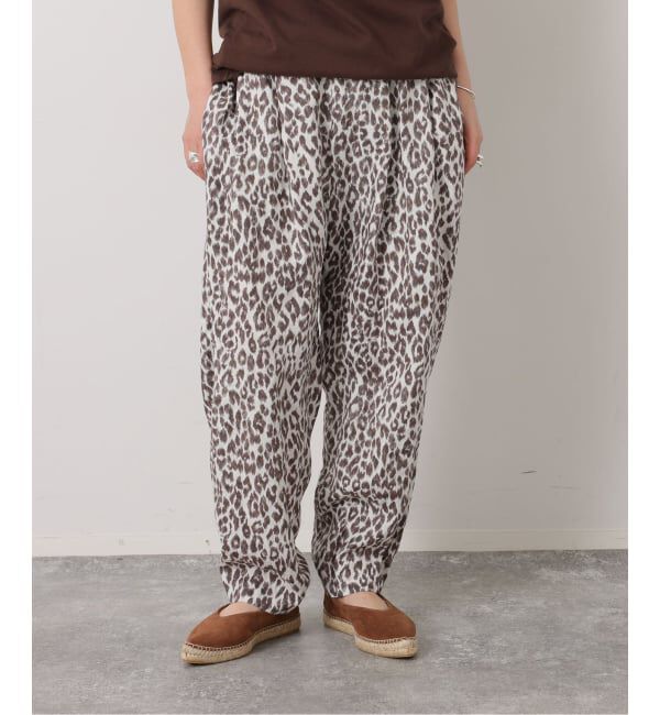 journal standard luxe「レオパリネン タックイージーパンツ」|その他|