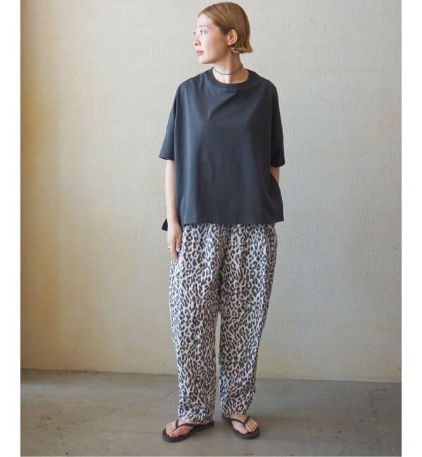 journal standard luxe「レオパリネン タックイージーパンツ」|その他|