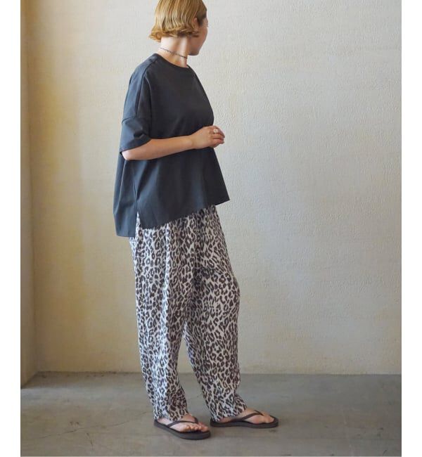 journal standard luxe「レオパリネン タックイージーパンツ」|その他|