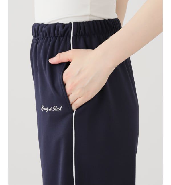 journal standard L'essage「SPORTY&RICH/スポーティアンドリッチ Signature Logo Retro Track Pant パンツ」|その他|