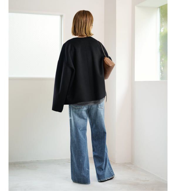 FRAMeWORK「≪予約≫DENIM DELIGHT DAYS セルビッチデニムベルボトムジーンズ」|デニム|