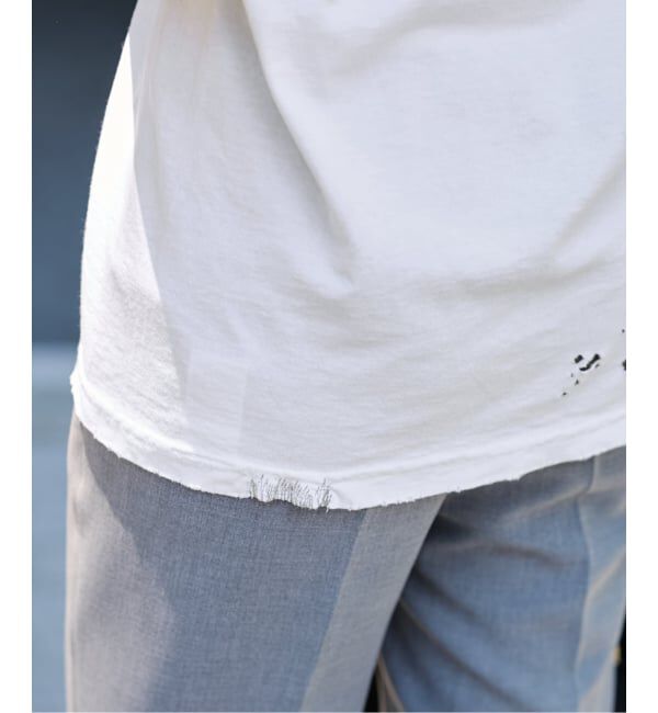 FRAMeWORK「≪予約≫JOHNBULL/ジョンブル クラッシュノースリーブカットオフT」|Tシャツ・カットソー|