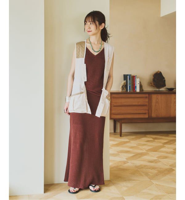 FRAMeWORK「≪予約≫HOWIECLOTHING&times;FRAMeWORKニットスカート」|スカート|
