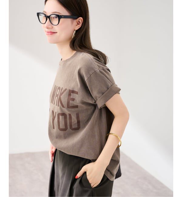 FRAMeWORK「≪予約≫STUDIO ANIMALS 別注IM WAKE FOR YOU TS」|Tシャツ・カットソー|