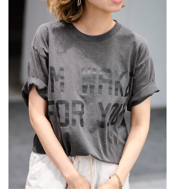 FRAMeWORK「≪予約≫STUDIO ANIMALS 別注IM WAKE FOR YOU TS」|Tシャツ・カットソー|