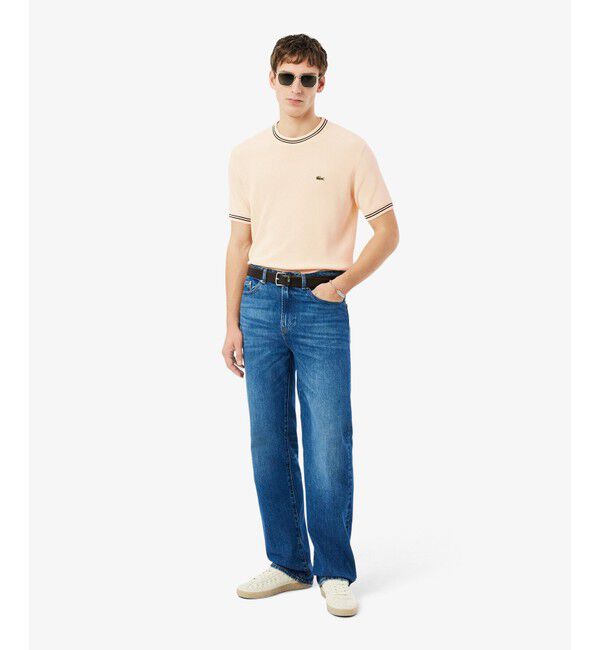 LACOSTE「ハイゲージニットTシャツ」|ニット・セーター|