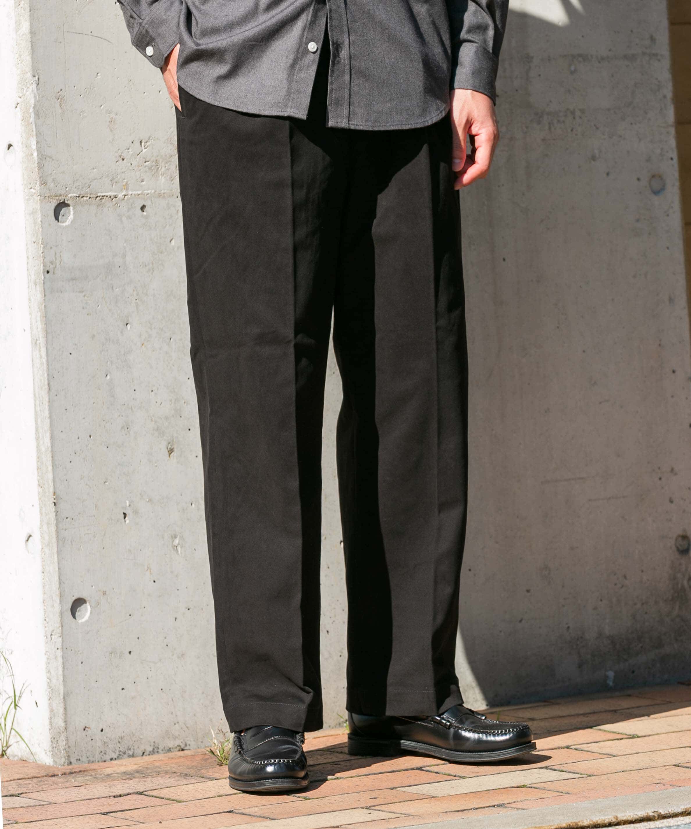 URBAN RESEARCH ROSSO「『XLサイズあり』ストレッチモールスキン1タックワイドスラックス」|その他|