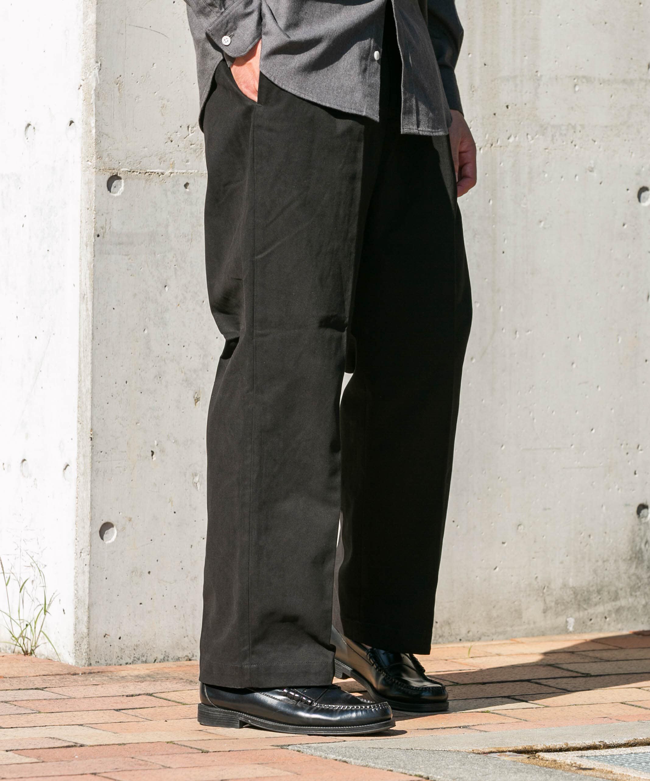 URBAN RESEARCH ROSSO「『XLサイズあり』ストレッチモールスキン1タックワイドスラックス」|その他|