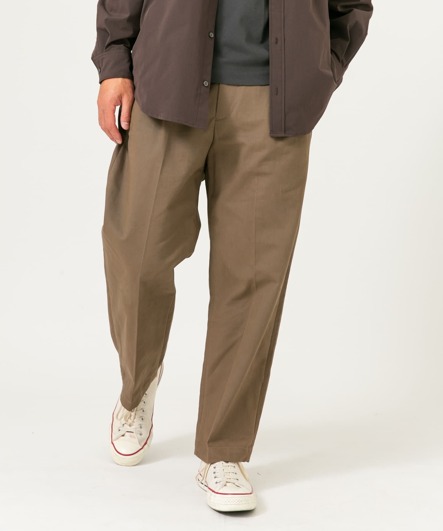 URBAN RESEARCH ROSSO「『XLサイズあり』ストレッチモールスキン1タックワイドスラックス」|その他|