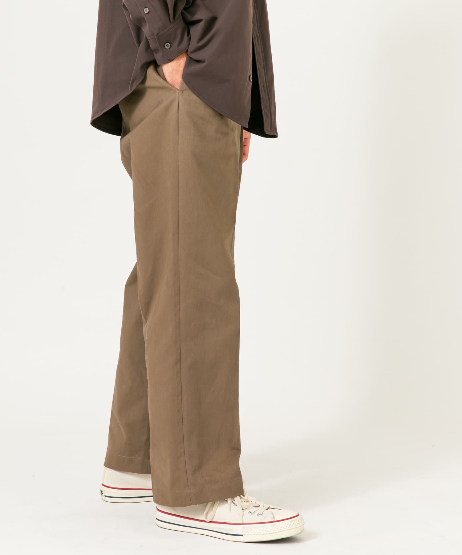 URBAN RESEARCH ROSSO「『XLサイズあり』ストレッチモールスキン1タックワイドスラックス」|その他|