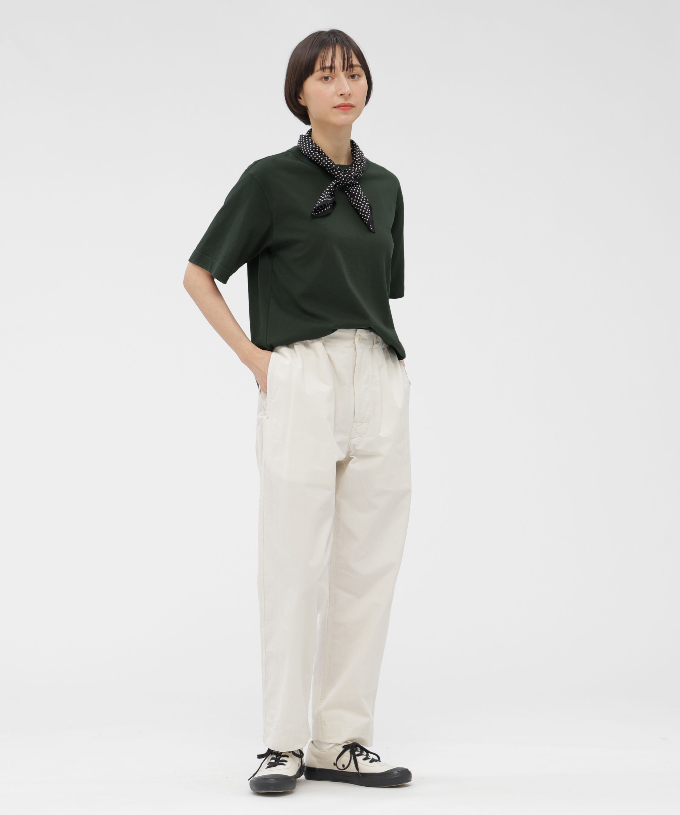 MHL.「RAW SLUB COTTON JERSEY TOP」|Tシャツ・カットソー|