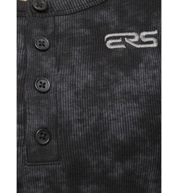 EVRIS「ワンポイントヘンリーネックトップス」|Tシャツ・カットソー|