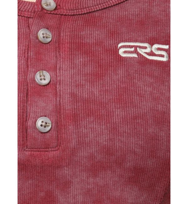 EVRIS「ワンポイントヘンリーネックトップス」|Tシャツ・カットソー|