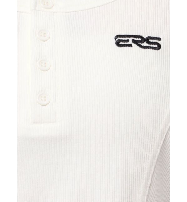 EVRIS「ワンポイントヘンリーネックトップス」|Tシャツ・カットソー|