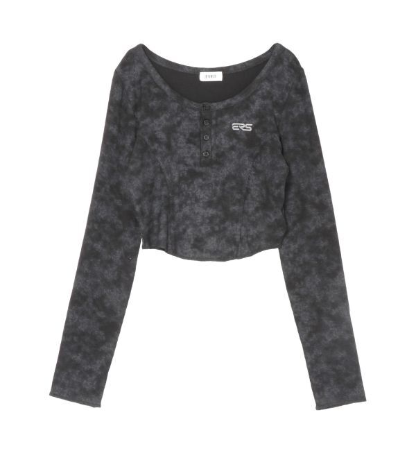 EVRIS「ワンポイントヘンリーネックトップス」|Tシャツ・カットソー|