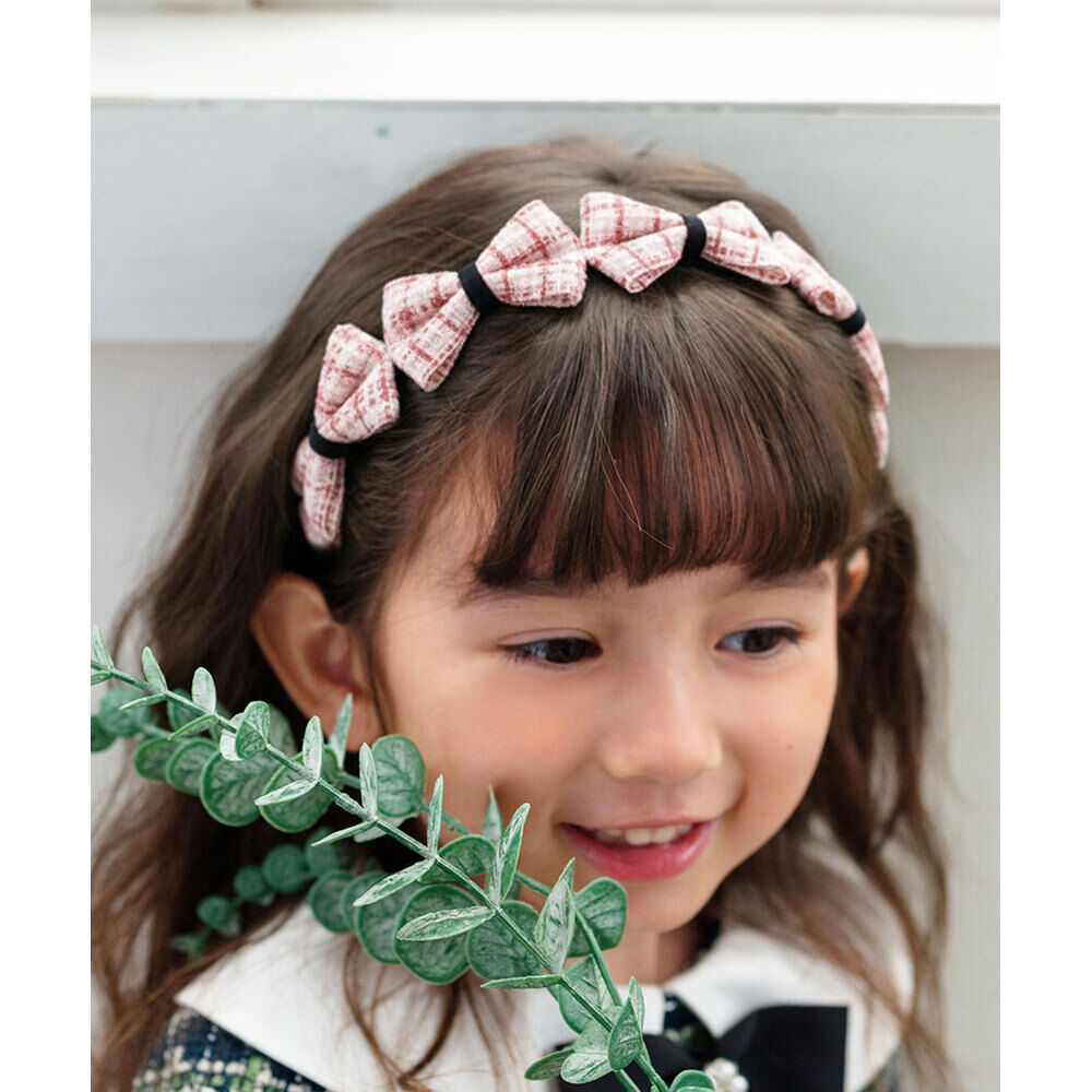 BACKYARD FAMILY「リボン カチューシャ キッズ 通販 Rora ローラ パハリータ 髪飾り 髪留め 髪どめ」|その他|ピンク1