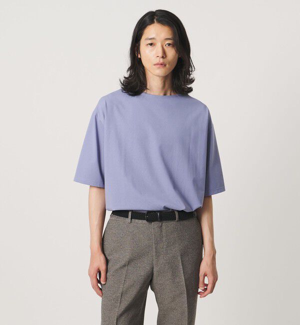 UNITED ARROWS「ジャガード バスクシャツ」|Tシャツ・カットソー|LILAC