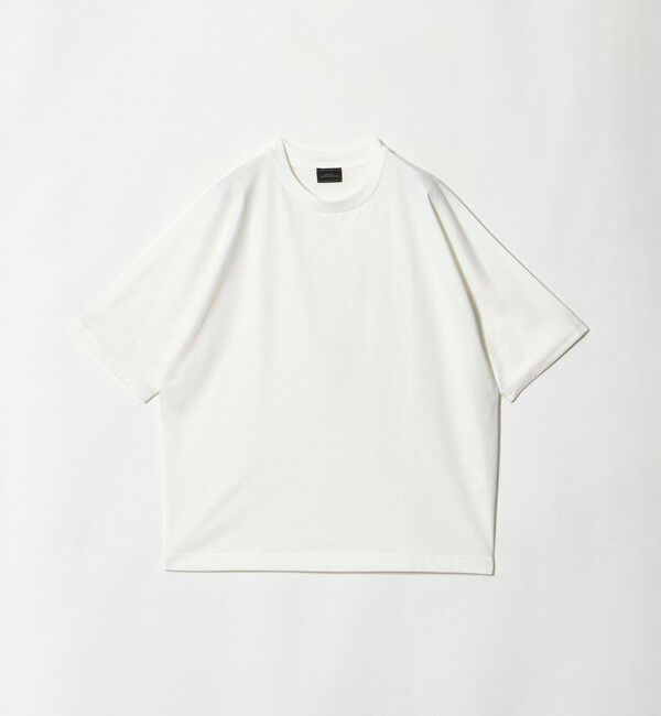 UNITED ARROWS green label relaxing「ドルマンスリーブ クルーネック 半袖Tシャツ -UVカット・接触冷感・遮熱-」|Tシャツ・カットソー|WHITE