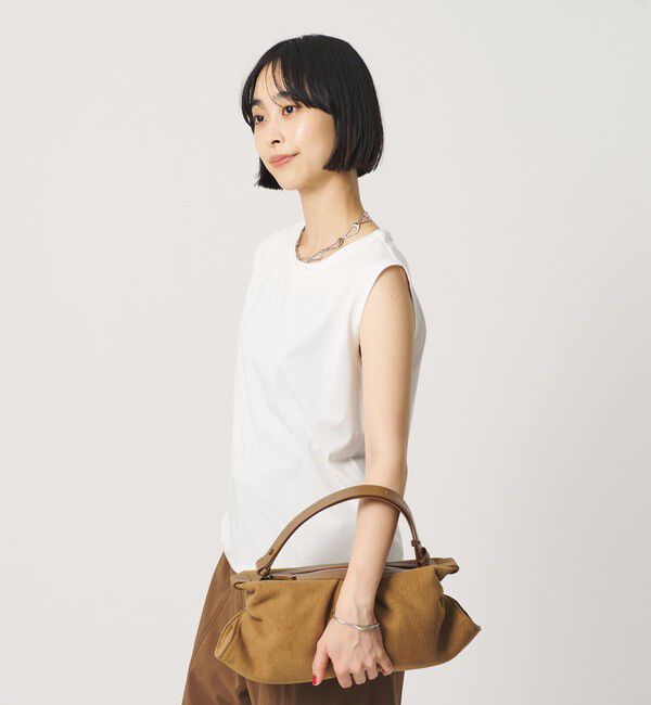 BEAUTY&YOUTH UNITED ARROWS「クリアハイゲージ ノースリーブ カットソー 接触冷感」|Tシャツ・カットソー|