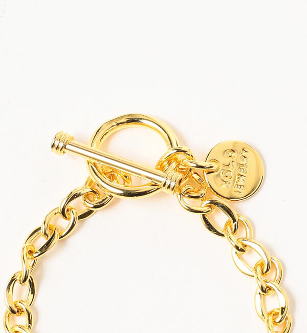Ray BEAMS 「XOLO JEWELRY / Curve Link ブレスレット GOLD」|ブレスレット・バングル|