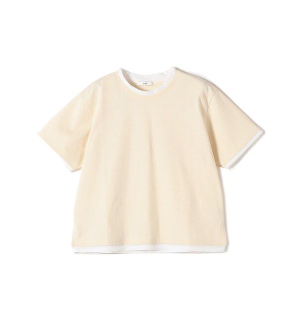 SHIPS for women「〈接触冷感〉レイヤード ライク TEE」|Tシャツ・カットソー|