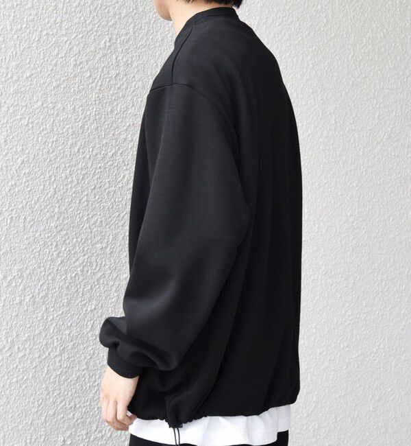 SHIPS any「SHIPS any: クリア ダンボール セミモックネック カットソー (セットアップ対応)◇」|Tシャツ・カットソー|