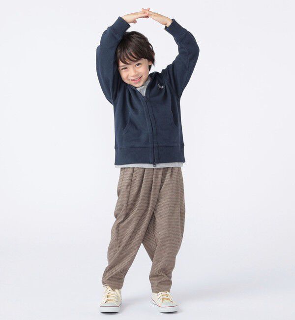 SHIPS KIDS「SHIPS KIDS:100～130cm /千鳥柄 チェック タック パンツ」|その他|