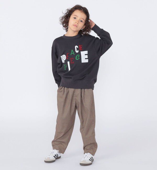 SHIPS KIDS「SHIPS KIDS:100～130cm /千鳥柄 チェック タック パンツ」|その他|